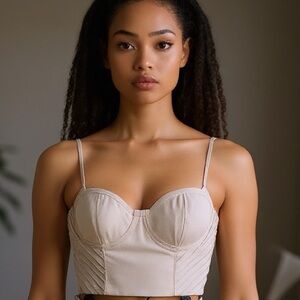 Marciano Pink Bustier Top